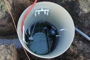 Монтаж септика Колос для 3-5 человек в Горелово