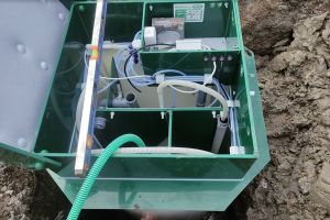 Монтаж септика Биодека 5 самотечный в Шумилово