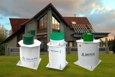 Обзор лучших септиков для загородного дома: Optima, Далос и Novo Eko