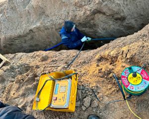 Установка септика АСТРА 8 с самотечным водоотведением в пос. Красное Озеро