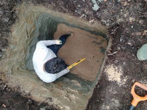 Установка септика Астра 5 с принудительным водоотведением в п. Дунай Ленинградской области