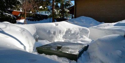 Септик Топас зимой: использование, монтаж и обслуживание